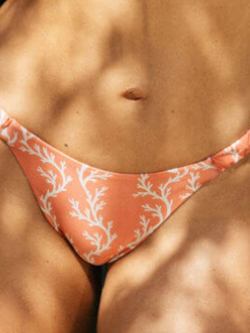 Ricki Beach Club Bikini Top & Bottom-Coral - Picture 4 of 8